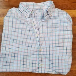 Peter Millar Long Sleeve Button Down Dress Shirt